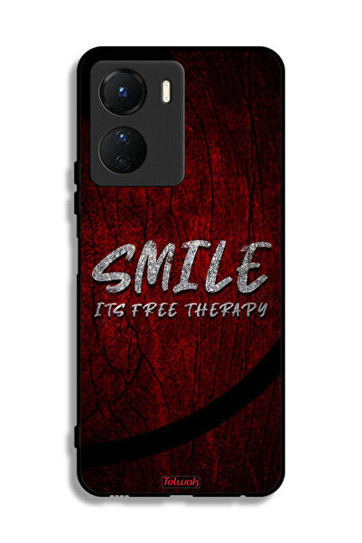 Tolwak Vivo Y16 Protective Case Cover Smile Its Free Therapy