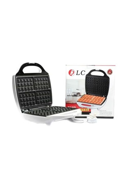DLC Waffle 4 Slice Maker - White
