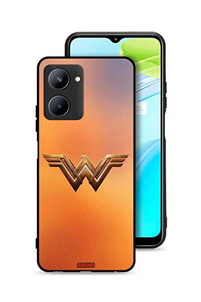 Tolwak غطاء حماية Realme C33 بشعار Wonder Women