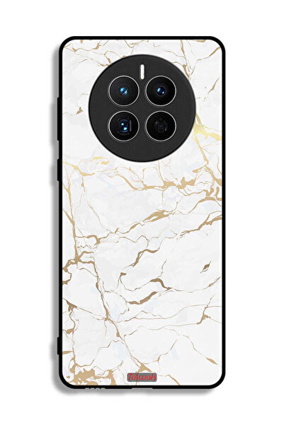 Tolwak غطاء حماية لهاتف هواوي ميت 50E بنمط رخامي