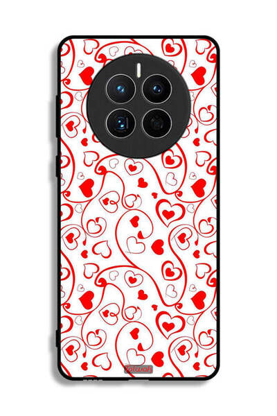 Tolwak غطاء حماية لهاتف هواوي ميت 50 إي بنقشة قلوب