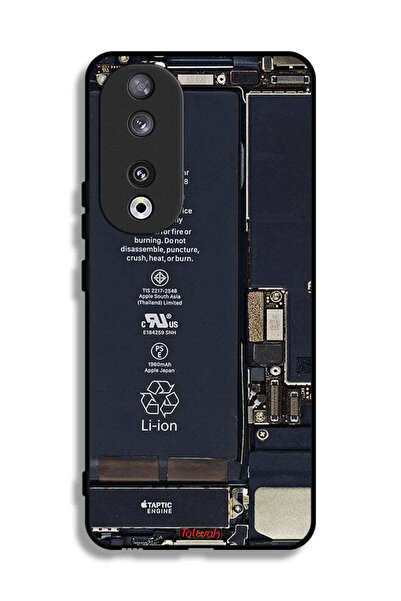 Tolwak غطاء حماية لهاتف Honor 90 بنمط دائرة الهاتف