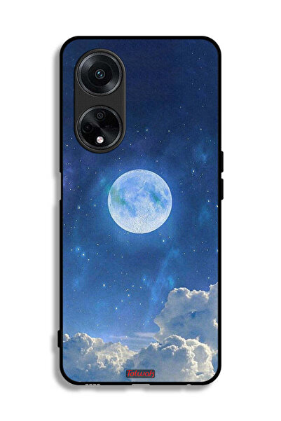 Tolwak غطاء حماية لهاتف Oppo A98 5G بنقشة غيوم القمر