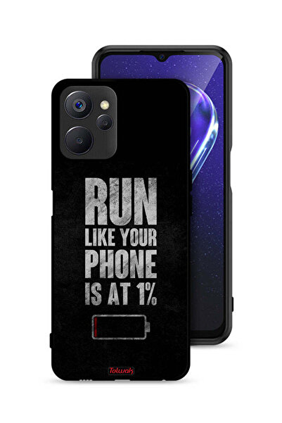 Tolwak غطاء حماية Realme 9i 5G، اركض كما لو كان هاتفك يعمل بنسبة 1%