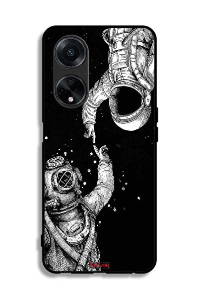 Tolwak غطاء حماية لهاتف Oppo F23 5G بتصميم رواد فضاء