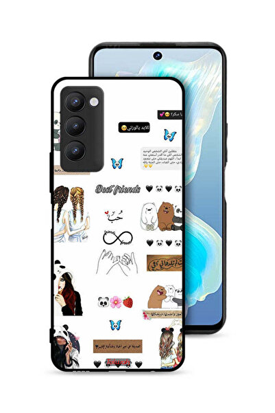 Tolwak غطاء حماية لهاتف تكنو كامون 18 مع اقتباسات وملصقات باللغة العربية