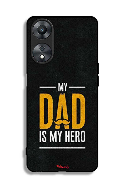 Tolwak غطاء حماية لهاتف Oppo A58 5G "والدي هو بطلي"