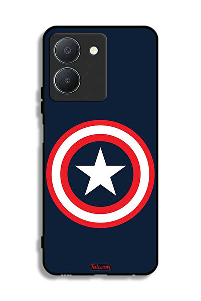 Tolwak غطاء حماية لهاتف Vivo Y36 5G بتصميم كابتن أمريكا