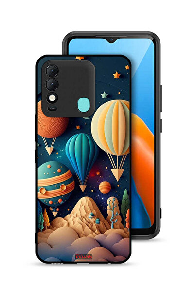 Tolwak غطاء حماية لهاتف تكنو سبارك 8 - تصميم فني من بيراشوت