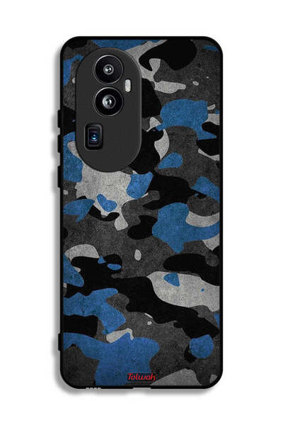 Tolwak غطاء حماية لهاتف Oppo Reno10 Pro Plus بنمط مموه