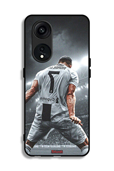 Tolwak غطاء حماية لهاتف Oppo Reno 8T 5G بطبعة احتفال كريستيانو رونالدو