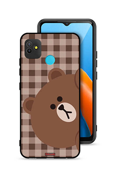 Tolwak غطاء حماية على شكل دب تيدي لهاتف تكنو بوب 5