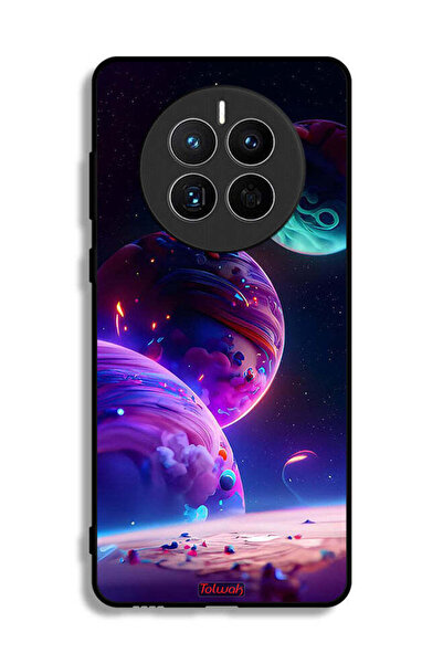 Tolwak غطاء حماية لهاتف هواوي ميت 50E بنمط كوكبي