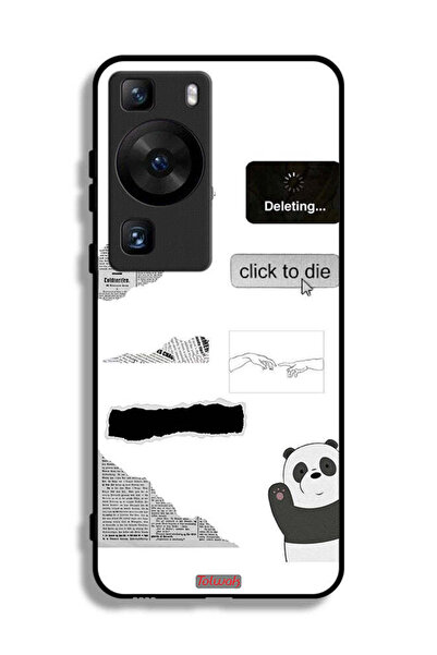 Tolwak غطاء حماية لهاتف هواوي P60 Pro بتصميم باندا