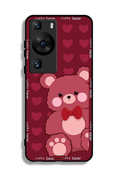 Tolwak غطاء حماية هواوي بي 60 بتصميم الدب المحظوظ