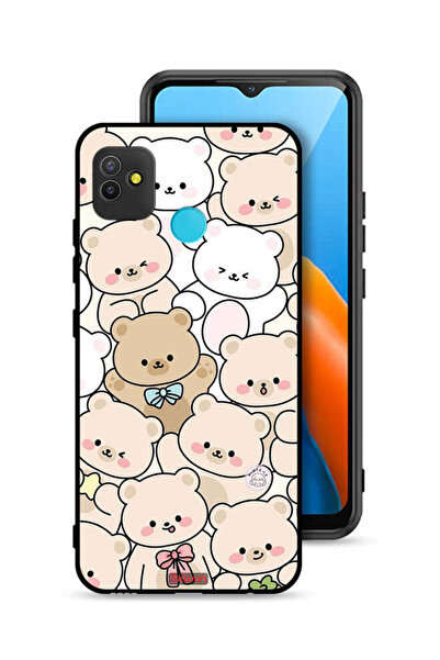 Tolwak غطاء حماية لهاتف تكنو بوب 5 بنقشة دببة