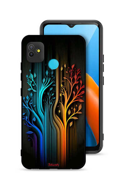 Tolwak Tecno Pop 5 Protective Case Cover Tree Leaves Art