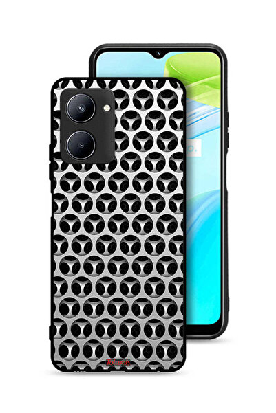 Tolwak غطاء حماية لهاتف Realme C33 بنقشة عقارب الساعة