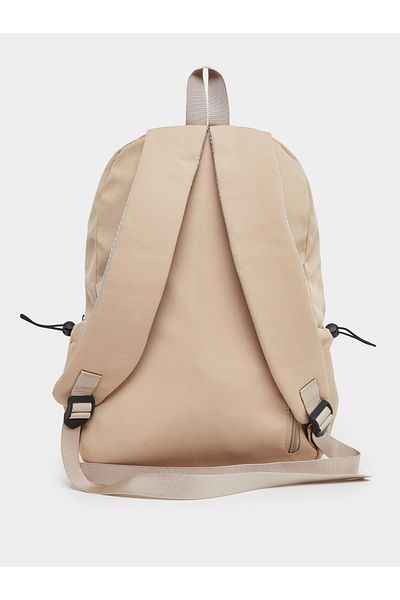 Styli Front Zip Backpack with Drawstring Detail