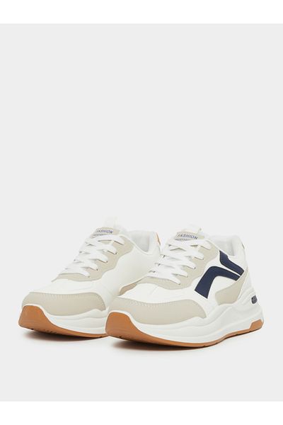 Styli Color Block Lace Up Sneakers