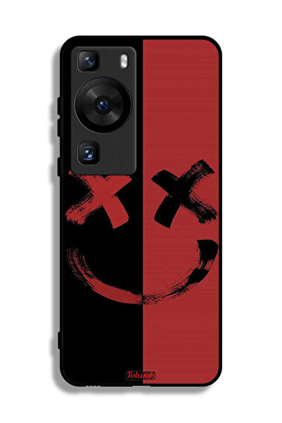 Tolwak غطاء حماية لهاتف Huawei P60 Pro بنمط فن الخطمي