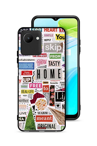 Tolwak Realme C30s Protective Case Cover Meant Original Stickers