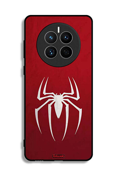 Tolwak غطاء حماية لهاتف هواوي ميت 50E بتصميم أيقونة العنكبوت