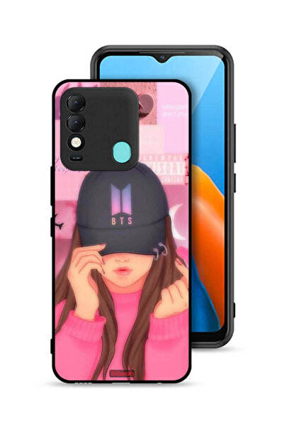 Tolwak غطاء حماية لهاتف تكنو سبارك 8 بتصميم فتاة صغيرة