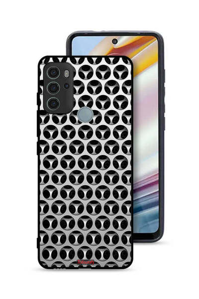 Tolwak غطاء حماية لهاتف موتورولا موتو جي 60 إس بنقشة عقارب الساعة