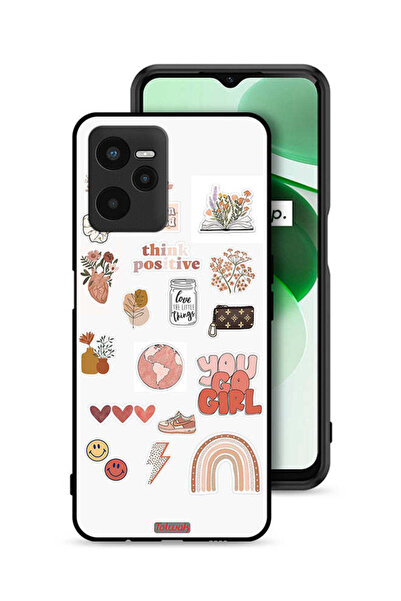 Tolwak Realme C35 Protective Case Cover You Go Girl