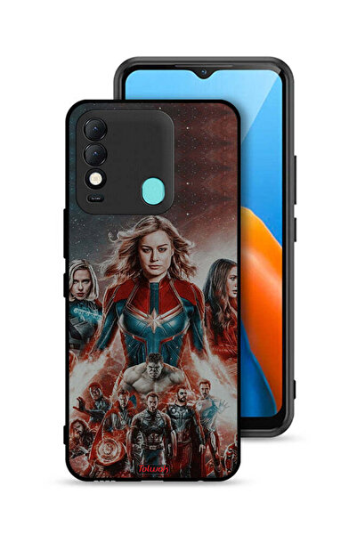 Tolwak غطاء حماية لجهاز تكنو سبارك 8 أفينجرز