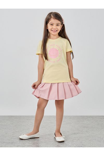 Styli Graphic Print Round Neck T-Shirt