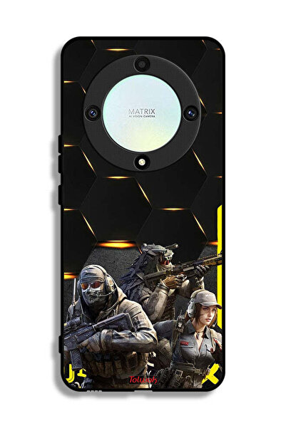 Tolwak غطاء حماية Honor X9a بخلفية Cyberpunk