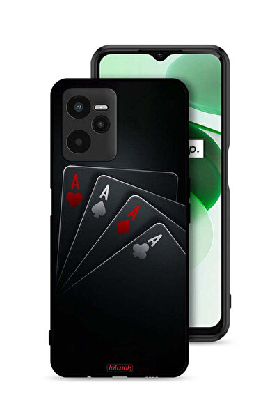Tolwak Realme C35 Protective Case Cover Cards A