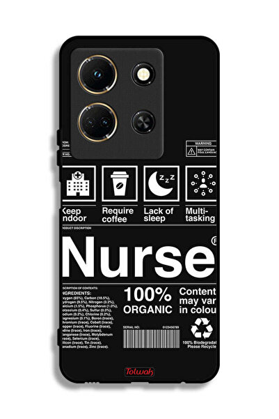 Tolwak غطاء حماية لجهاز Infinix Note 30 بتصميم ممرضة