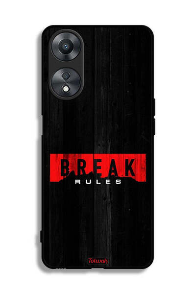 Tolwak غطاء حماية لهاتف Oppo A58 5G - كسر القواعد