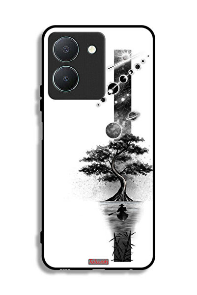 Tolwak Vivo Y36 4G Protective Case Cover Earth Space Art