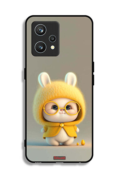 Tolwak غطاء حماية لهاتف Realme 9 Pro Plus بتصميم أرنب صغير