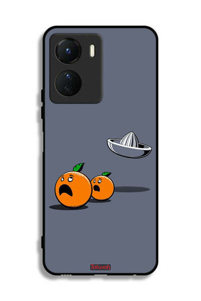 Tolwak غطاء حماية لهاتف Vivo Y16 بتصميم فني رقمي بسيط وفكاهي