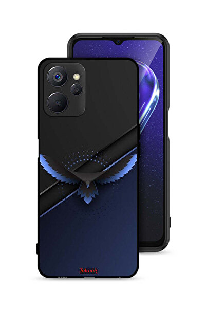 Tolwak غطاء حماية لهاتف Realme 9i 5G بتصميم فن تجريدي رقمي من تصميم نسر