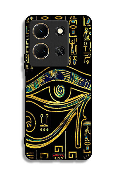 Tolwak غطاء حماية لهاتف Infinix Note 30 بتصميم عين فنية