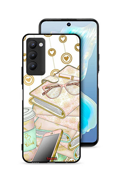 Tolwak Tecno Camon 18 Protective Case Cover Glasses On Books