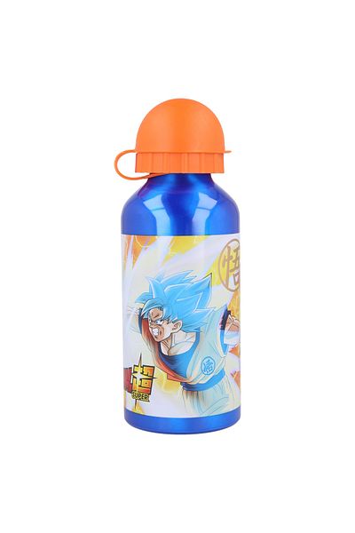 Disney Water bottle, for children, made of aluminum, BPA-free, multicolor, 400 ml, Dragon Ball