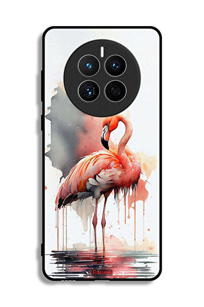 Tolwak غطاء حماية لهاتف هواوي ميت 50E برسومات ألوان مائية استوائية