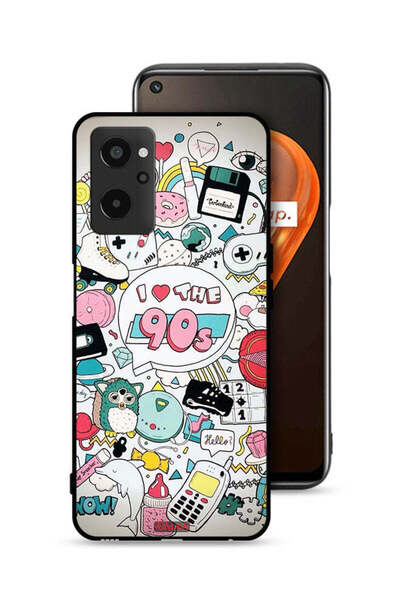 Tolwak Realme 9i 4G Protective Case Cover I Love The 90s