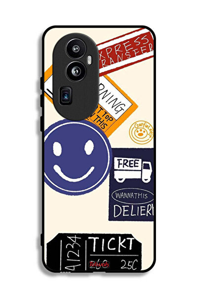 Tolwak جراب حماية لهاتف Oppo Reno10 Pro (الصين) - ملصق نقل سريع مجاني