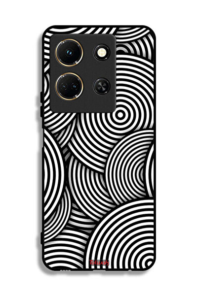 Tolwak غطاء حماية لجهاز Infinix Note 30 بنمط دوائر وهمية