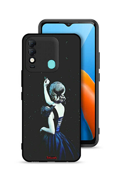 Tolwak غطاء حماية لهاتف تكنو سبارك 8 بتصميم نجمة اللمس