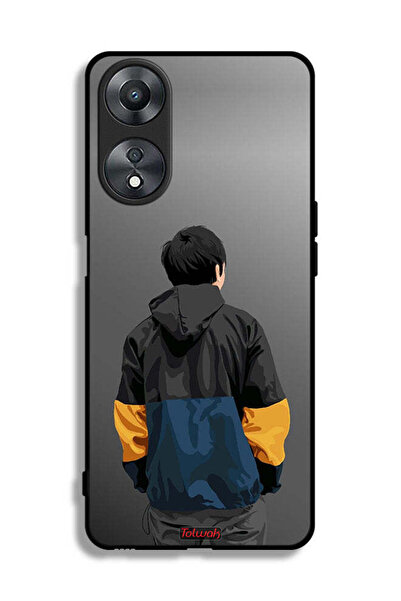 Tolwak غطاء حماية لهاتف Oppo A58 5G بصورة فنية لولد