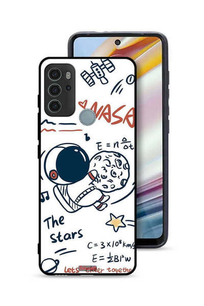 Tolwak غطاء حماية لهاتف موتورولا موتو جي 60 إس - ناسا النجوم